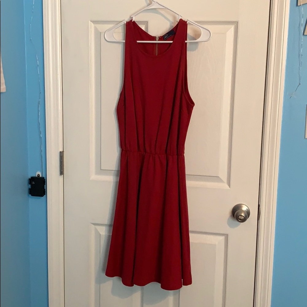Red dress